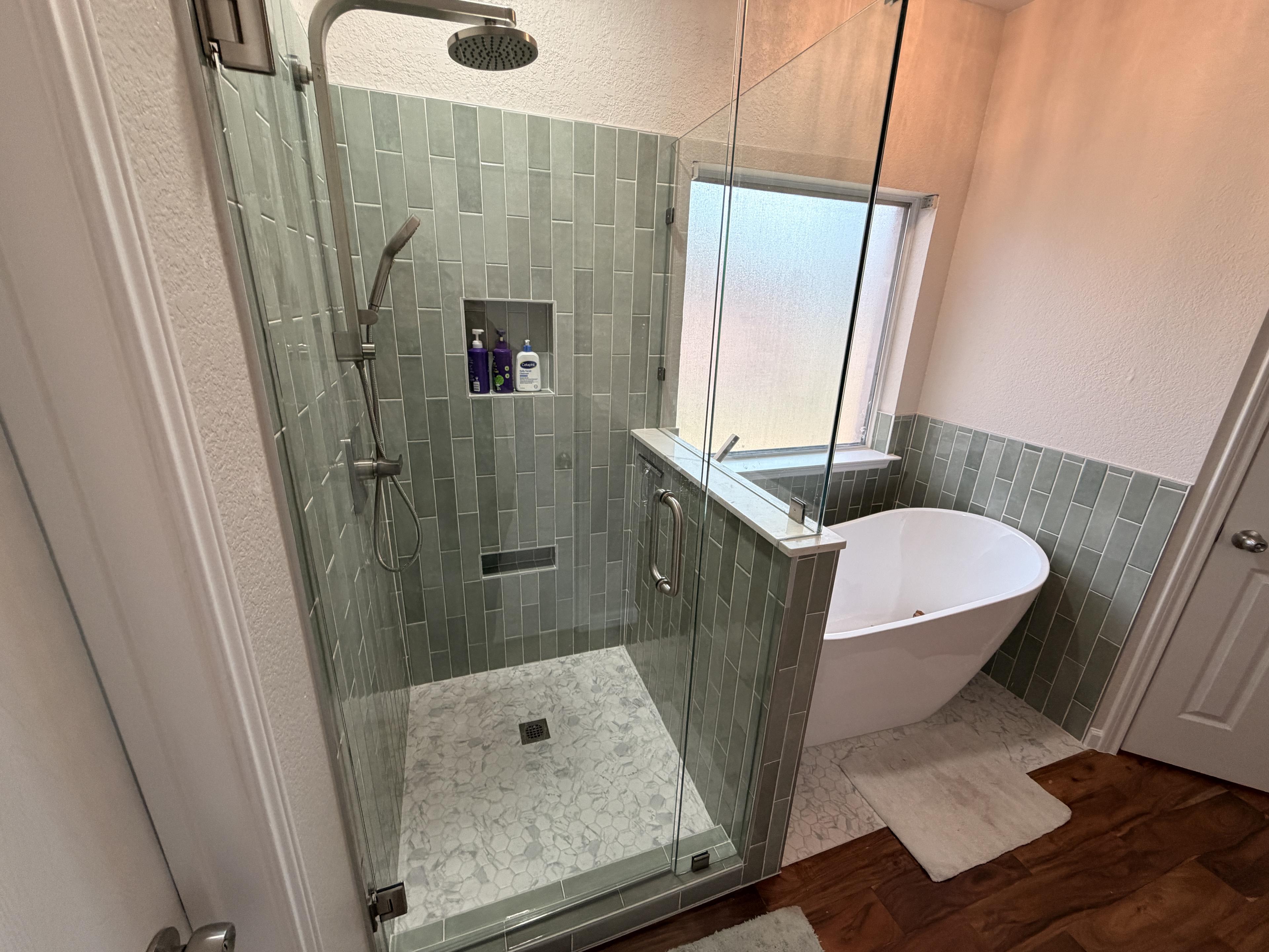 Master bathroom remodel